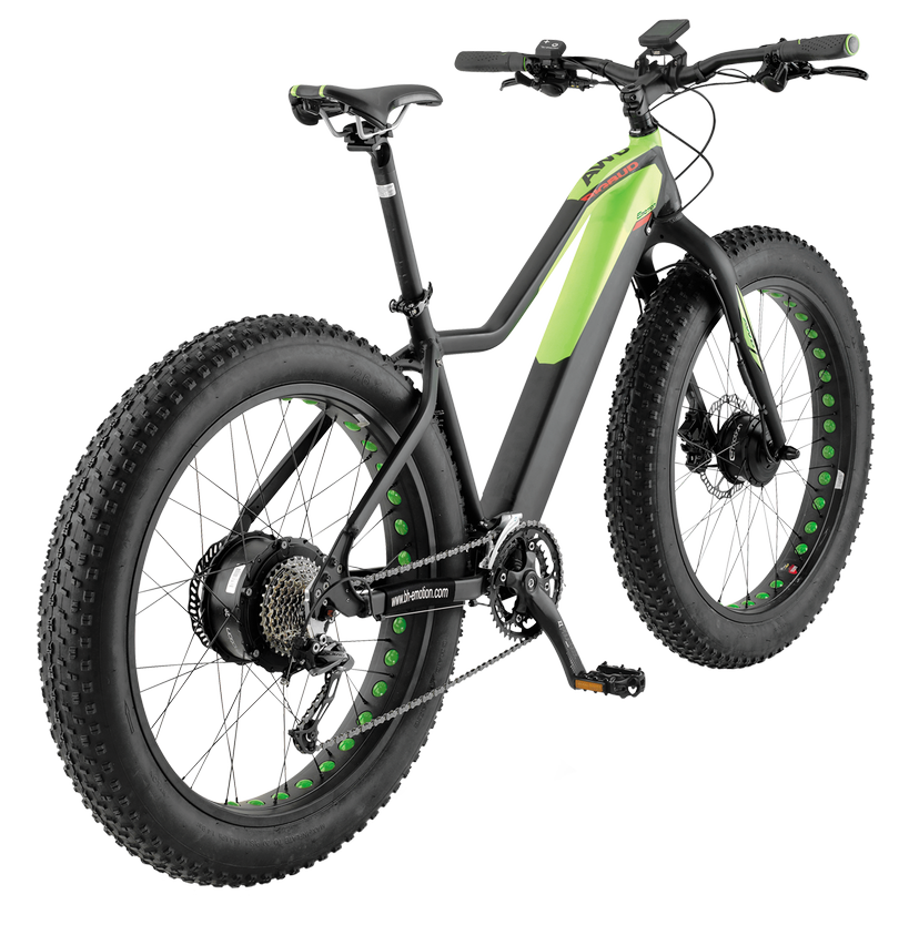 Electric bike promotion banner